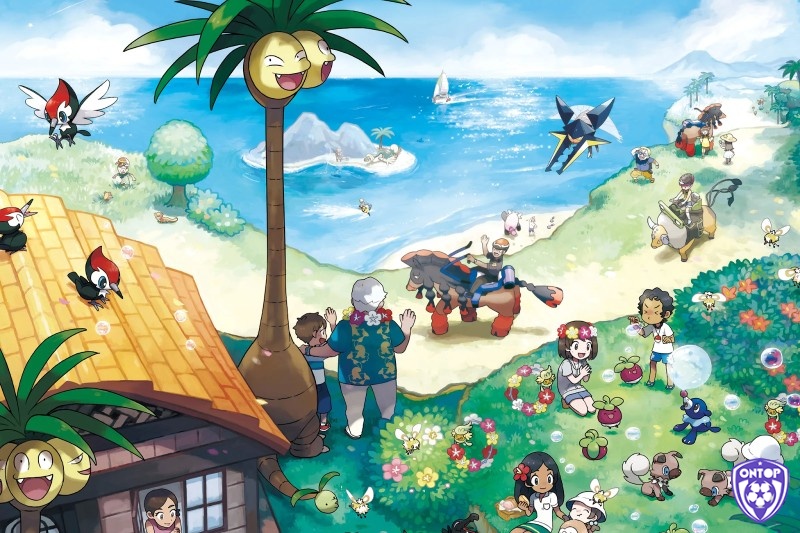 Pokémon Sun & Moon – game pokemon có bối cảnh nhiệt đới rực rỡ, cơ chế nhập vai thú vị và nhiều cải tiến mới