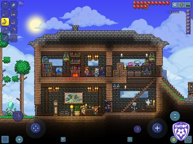 Terraria – sandbox 2D với nội dung khổng lồ, gameplay bền bỉ và hỗ trợ điều khiển tối ưu trên iOS