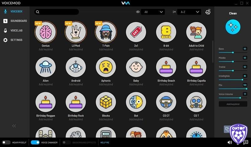 Voicemod ghi điểm nhờ sự đa dạng giọng nói và khả năng hoạt động ổn định trên nhiều nền tảng