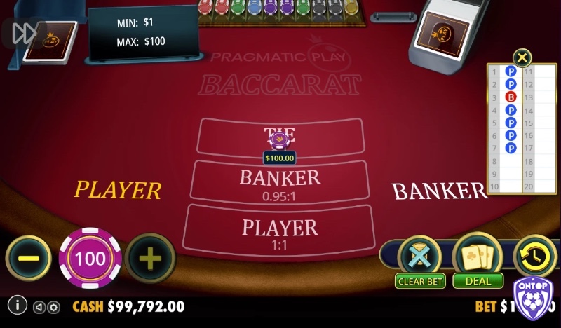 Trong Bài baccarat là gì cửa Tie có trả thưởng cao nhưng rủi ro lớn, ít được khuyên dùng.