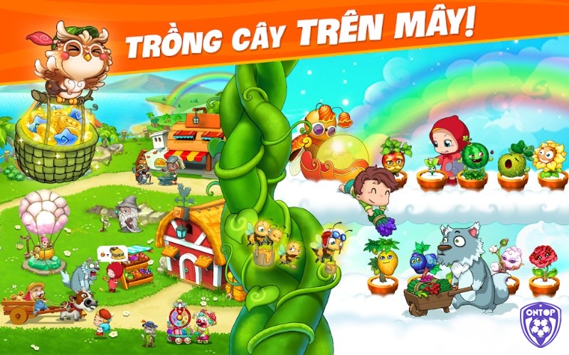 Lối chơi của game nhẹ nhàng nhưng đầy cuốn hút với khu vườn được mô phỏng như xứ sở thần tiên