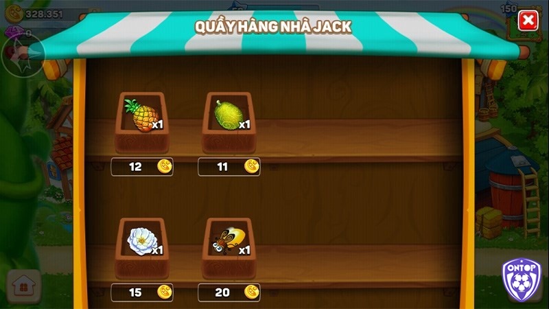 Hệ thống cây trồng trong game phong phú tạo nên sự đa dạng và hấp dẫn cho game