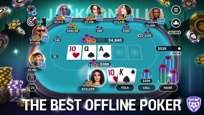 Thiết lập ban đầu giúp tối ưu trải nghiệm chơi game poker offline theo sở thích cá nhân.