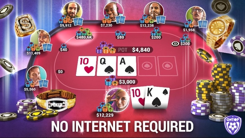 Quản lý chip ảo nghiêm túc trong game poker offline giúp rèn luyện tâm lý và kỷ luật như khi chơi thật.