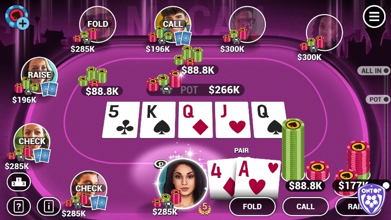 Đồ họa sống động và giao diện thân thiện mang lại trải nghiệm chân thực như tại casino.