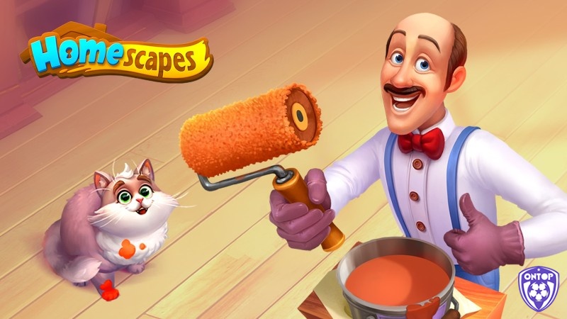 Homescapes chinh phục người chơi bằng cốt truyện ấm áp cùng hệ thống trang trí nhà cửa đa dạng và đầy sáng tạo