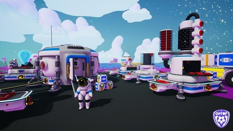 Game Astroneer có đồ họa đơn giản nhưng tinh tế giàu tính nghệ thuật