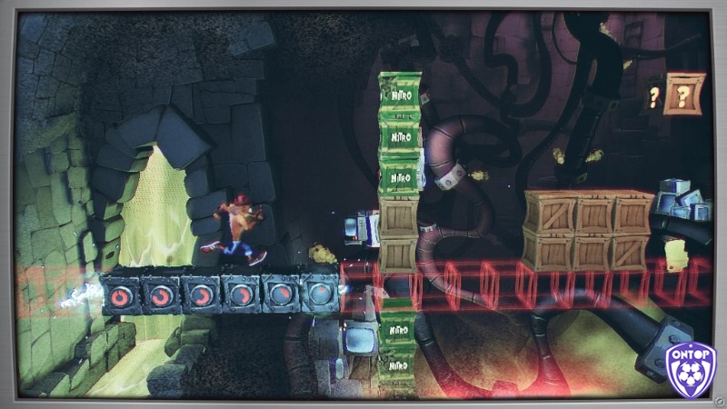 Cảnh đáp lên bệ hẹp sát bẫy, yêu cầu canh nhịp và hướng di chuyển chính xác