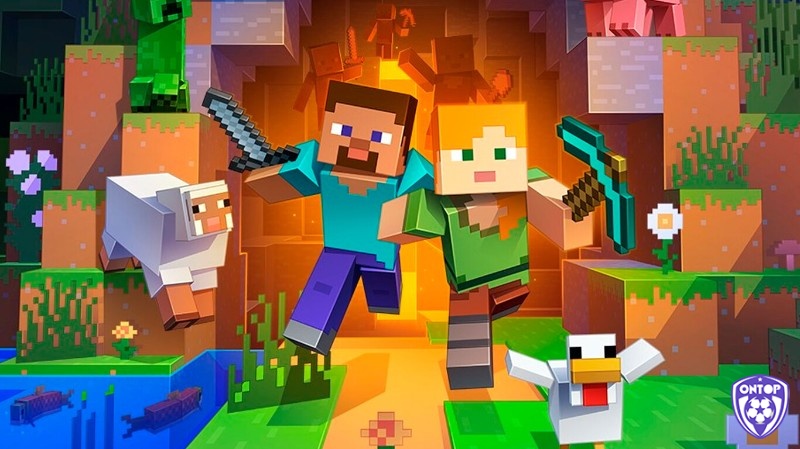 Nhân vật chính của bạn trong game Minecraft được xây dựng và tùy chỉnh theo phong cách cá nhân tùy thích của mình