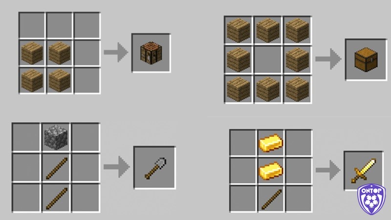 Trang bị trong game Minecraft đa dạng hỗ trợ bạn trong xuyên suốt của trò chơi