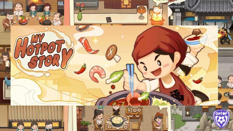 Tiệm Lẩu Đường Hạnh Phúc là game quản lý mobile chủ đề nhà hàng lẩu