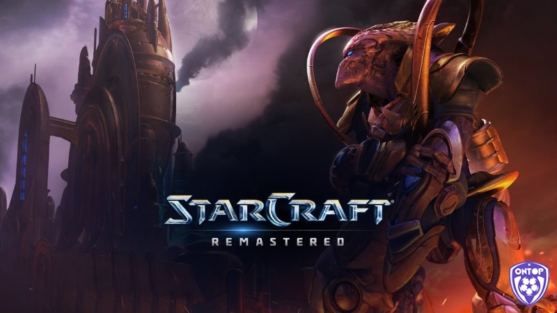 Starcraft Series với căn cứ khoa học viễn tưởng, quân đội ngoài không gian và bản đồ chiến đấu thời gian thực