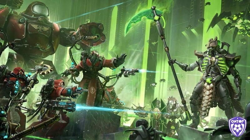 Warhammer 40,000 Dawn of War với binh sĩ tương lai, xe chiến đấu và chiến trường công nghệ cao
