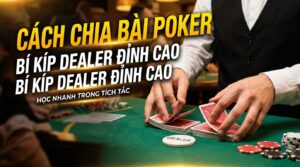 Cách chia bài Poker: Học nhanh bí kíp dealer đỉnh cao